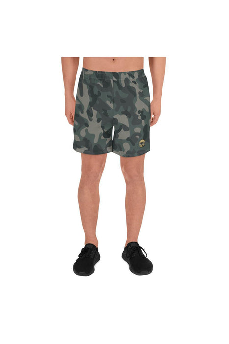 Green Camo Men's Recycled Athletic Shorts