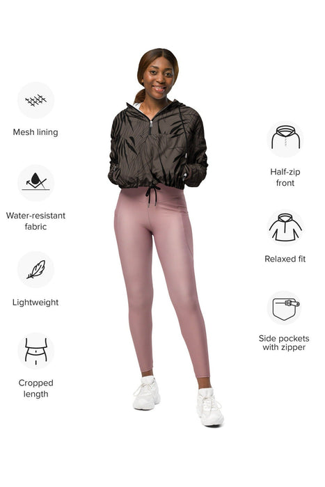 'Ōkupu Women’s cropped windbreaker