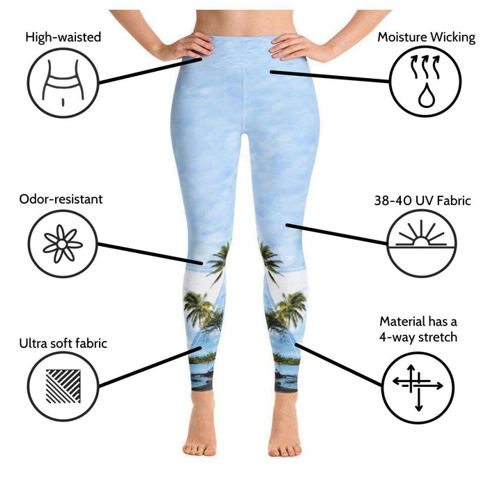 Hawaii Morning Yoga Leggings