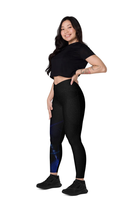 Eon Chakra Crossover leggings with pockets