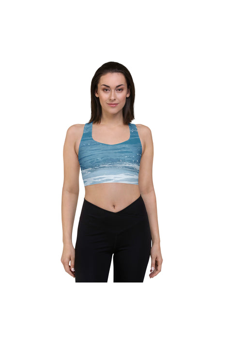 Kailua Bay Longline sports bra