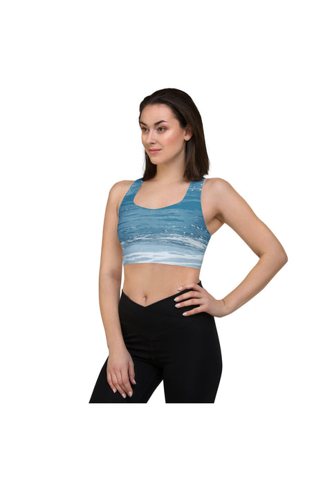 Kailua Bay Longline sports bra