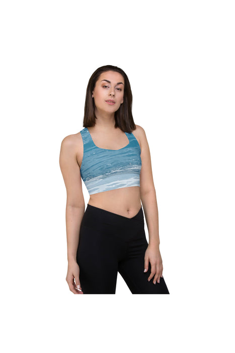 Kailua Bay Longline sports bra