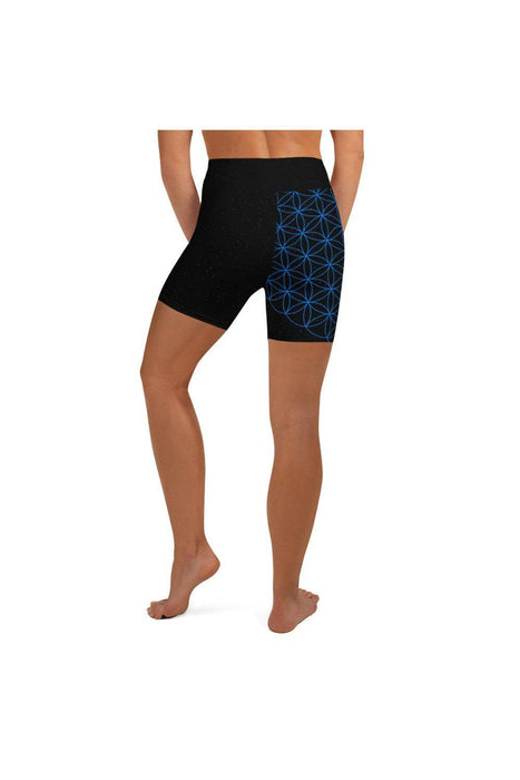 Flower of Life Yoga Shorts