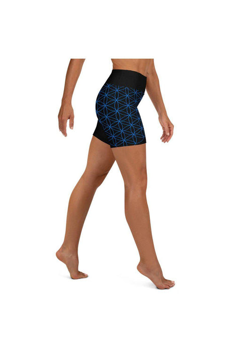 Flower of Life Yoga Shorts