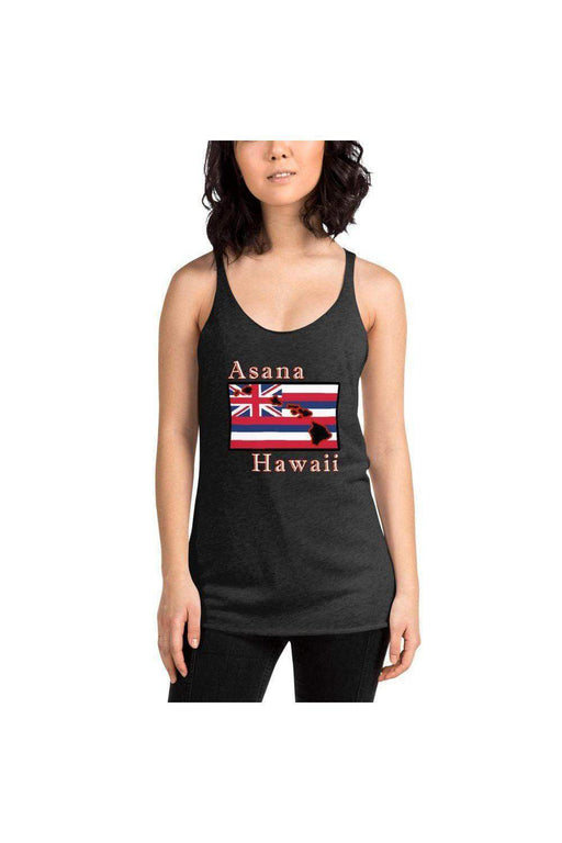 Asana Hawaii Women's Tank Top Vintage Black / XS Asana Hawaii Women's Racerback Yoga Tank