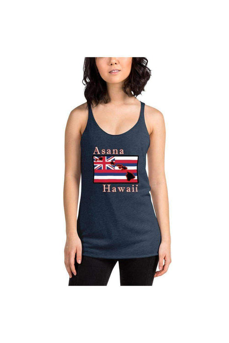 Asana Hawaii Women's Tank Top Vintage Navy / XS Asana Hawaii Women's Racerback Yoga Tank