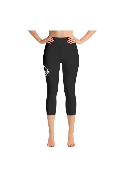Asana Hawaii Yoga Capri Leggings Dolphin Unity Yoga Capri Leggings