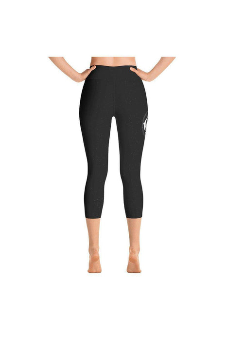 Asana Hawaii Yoga Capri Leggings Dolphin Unity Yoga Capri Leggings