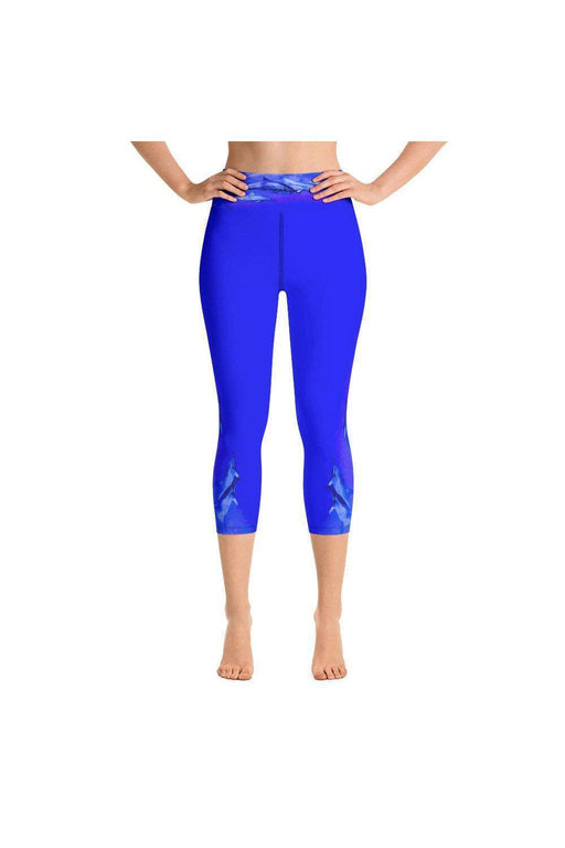 Asana Hawaii Yoga Capri Leggings XS Hawai'i Dolphins Yoga Capri Leggings