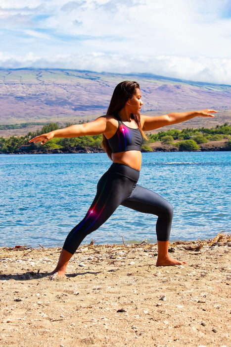 Asana Hawaii Yoga Capri Leggings Hikina Yoga Capri Leggings