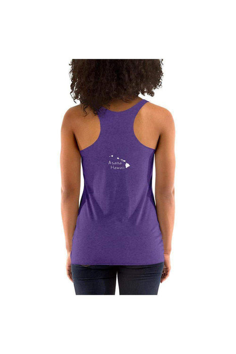 Asana Hawaii Women's Tank Top Hula Girl Women's Racerback Tank