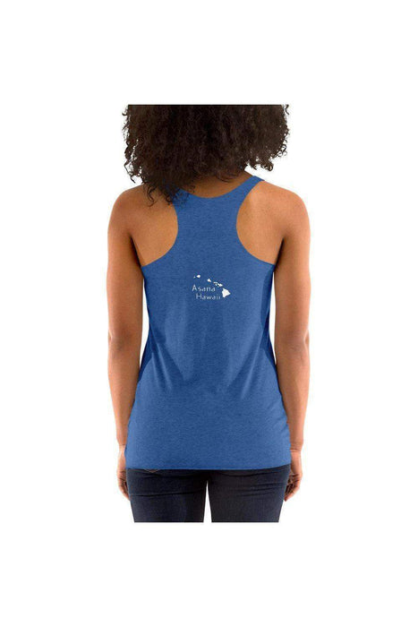 Asana Hawaii Women's Tank Top Hula Girl Women's Racerback Tank