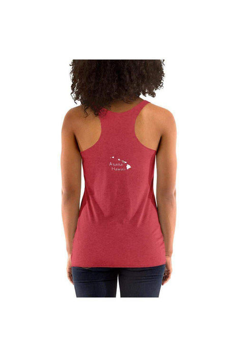 Asana Hawaii Women's Tank Top Hula Girl Women's Racerback Tank