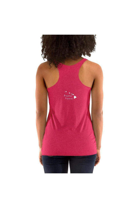 Asana Hawaii Women's Tank Top Hula Girl Women's Racerback Tank