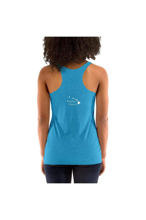 Asana Hawaii Women's Tank Top Hula Girl Women's Racerback Tank