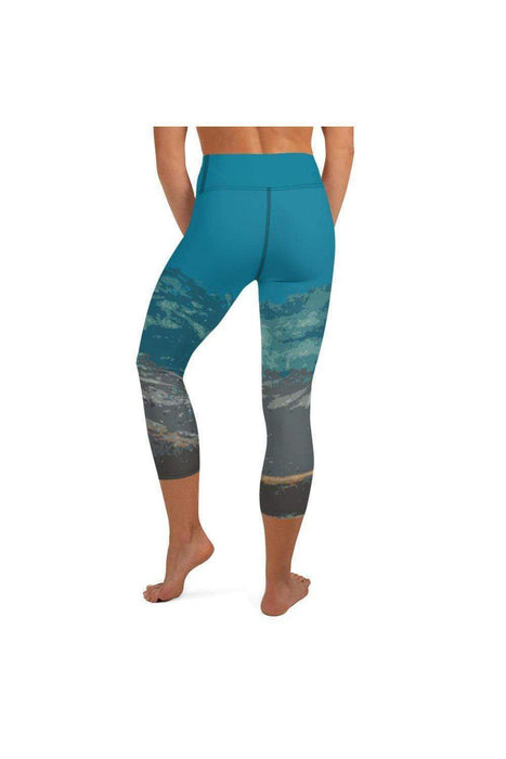 Asana Hawaii Yoga Kua Bay Yoga Capri Leggings