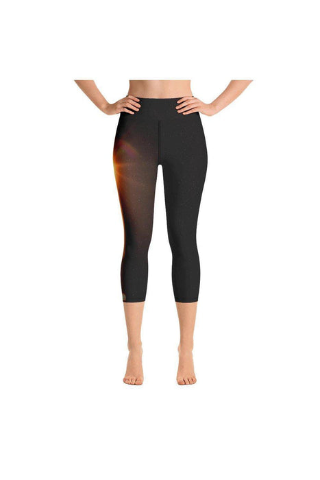 Asana Hawaii Yoga Capri Leggings Lehua Kona Yoga Capri Leggings