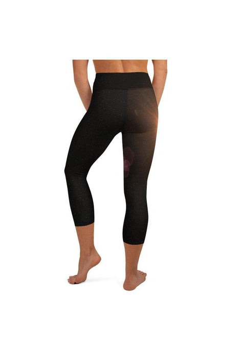 Asana Hawaii Yoga Capri Leggings Lehua Kona Yoga Capri Leggings