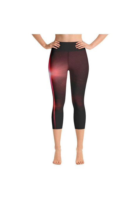 Asana Hawaii Yoga Capri Leggings Makoi Star Yoga Capri Leggings
