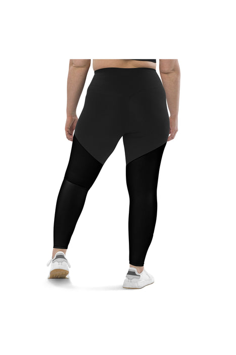 Black Compression Sports Leggings