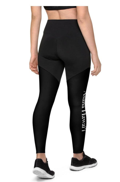 Black Compression Sports Leggings