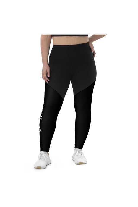 Black Compression Sports Leggings
