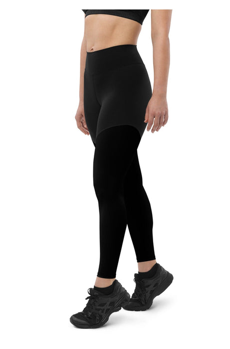 Black Compression Sports Leggings