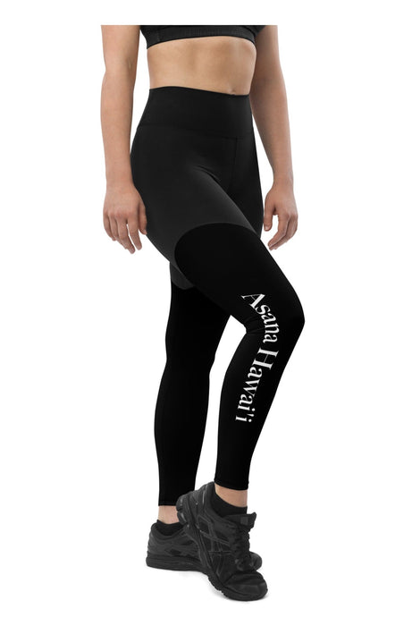 Black Compression Sports Leggings