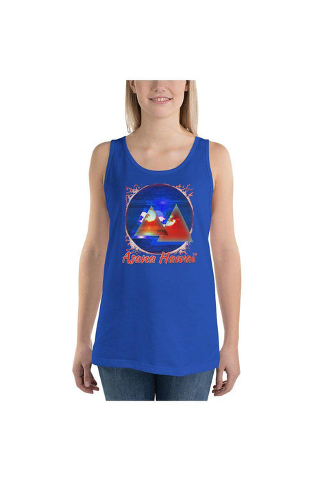 Sunset Nova Asana Hawaii Classic tank top Royal