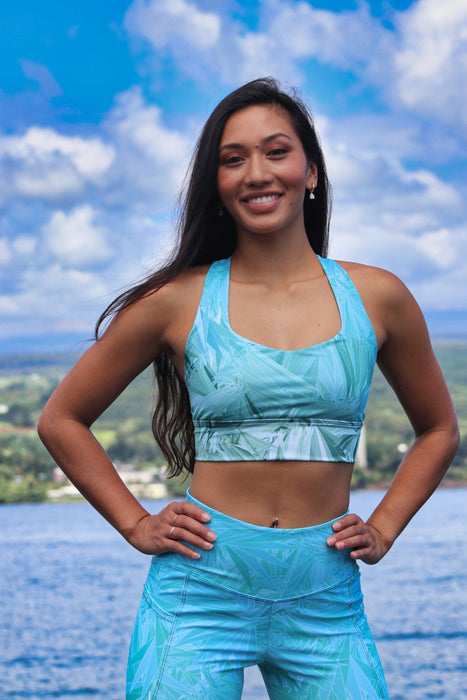 Wai Mana Longline sports bra