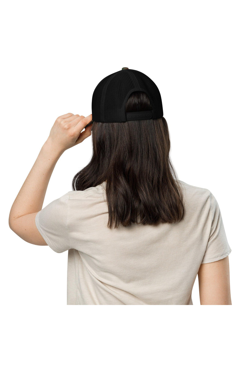 Camouflage trucker hat