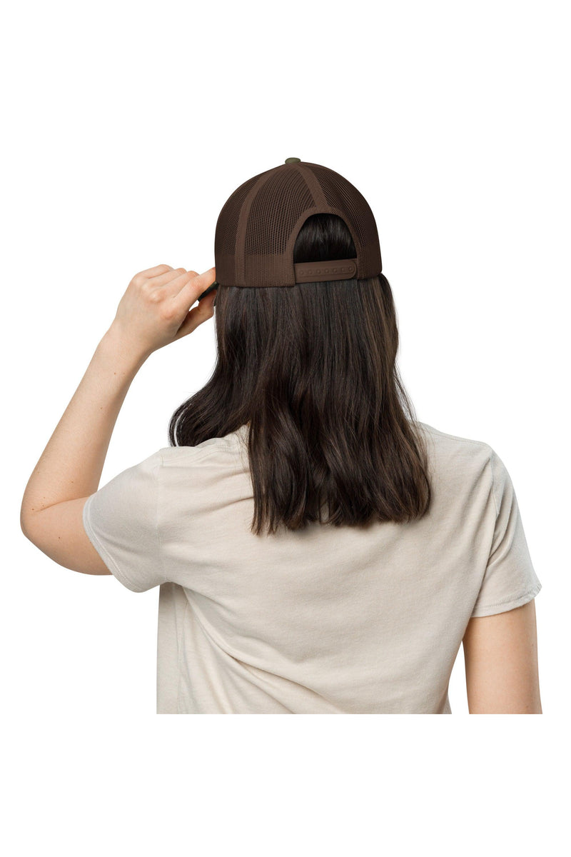 Camouflage trucker hat
