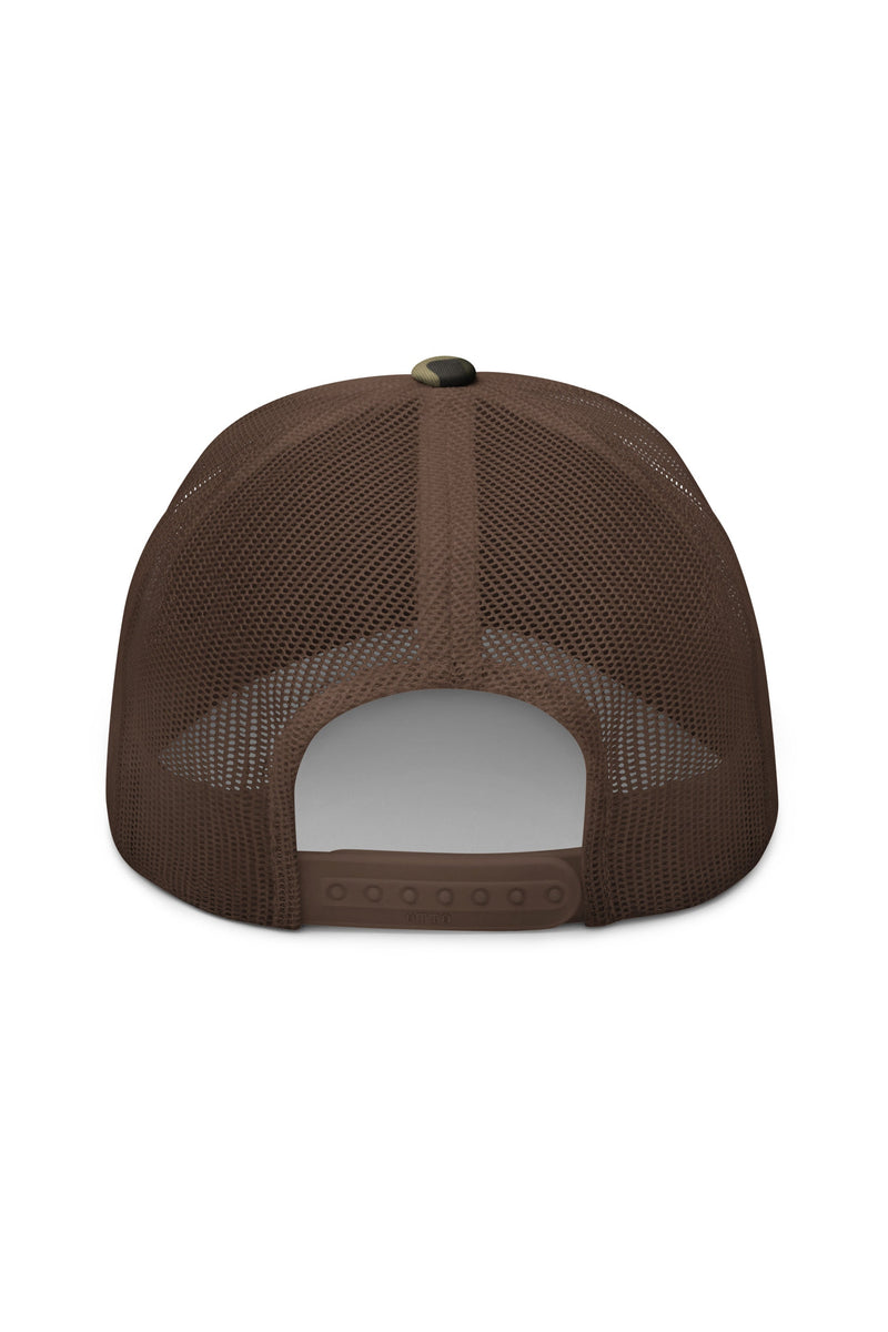 Camouflage trucker hat