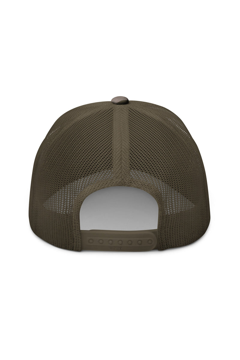Camouflage trucker hat