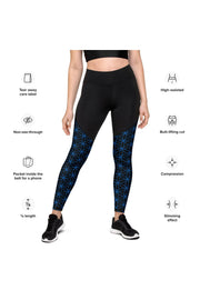 Flower of Life Compression Leggings