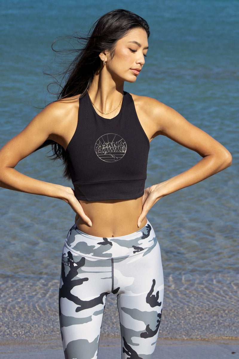 Loko Wai Black Sports Bra
