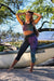 Asana Hawaii Yoga Capri Leggings Kundalini Mandala 