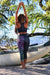 Asana Hawaii Yoga Capri Leggings Kundalini Mandala 
