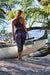 Asana Hawaii Yoga Capri Leggings Kundalini Mandala 