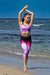 Kaupulehu Clouds Yoga Capri Leggings