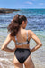 Ka'ala Recycled high-waisted bikini