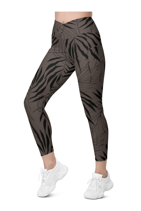 'Ōkupu Crossover Pocket Leggings 