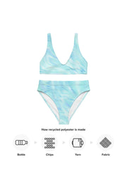 Wai Kona Recycled high-waisted bikini