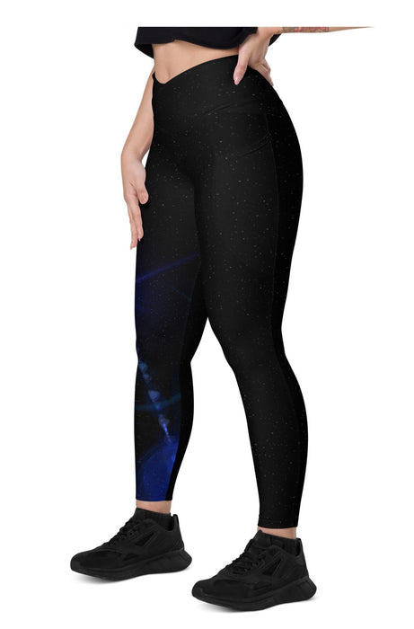 Eon Chakra Crossover leggings with pockets