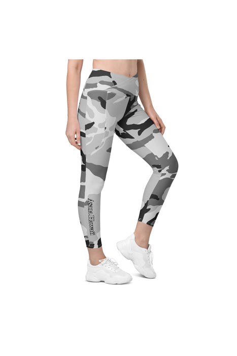 Ka'ala Crossover leggings with pockets 