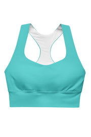 Eterna Longline sports bra - turquoise 