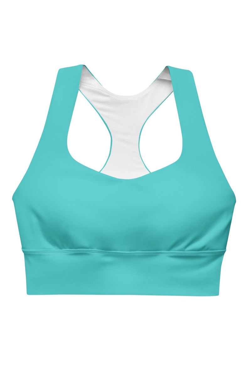 Eterna Longline sports bra - turquoise 