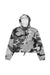 Ka'ala Gray Camo Women’s cropped windbreaker