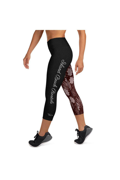 Island Beach Rentals Yoga Capri Leggings